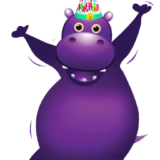 Birthday Party Hippo