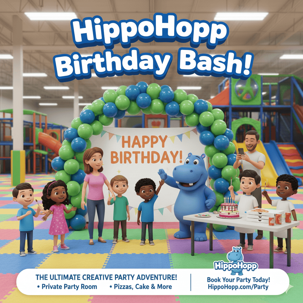 Hippohopp birthday party venue atlanta